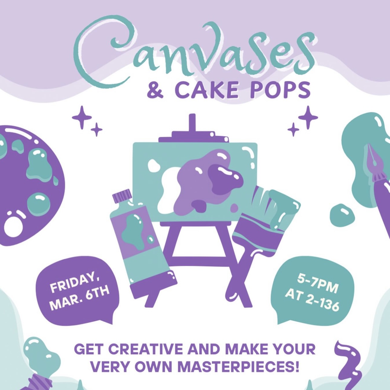 USWIM — Canvases and Cake Pops