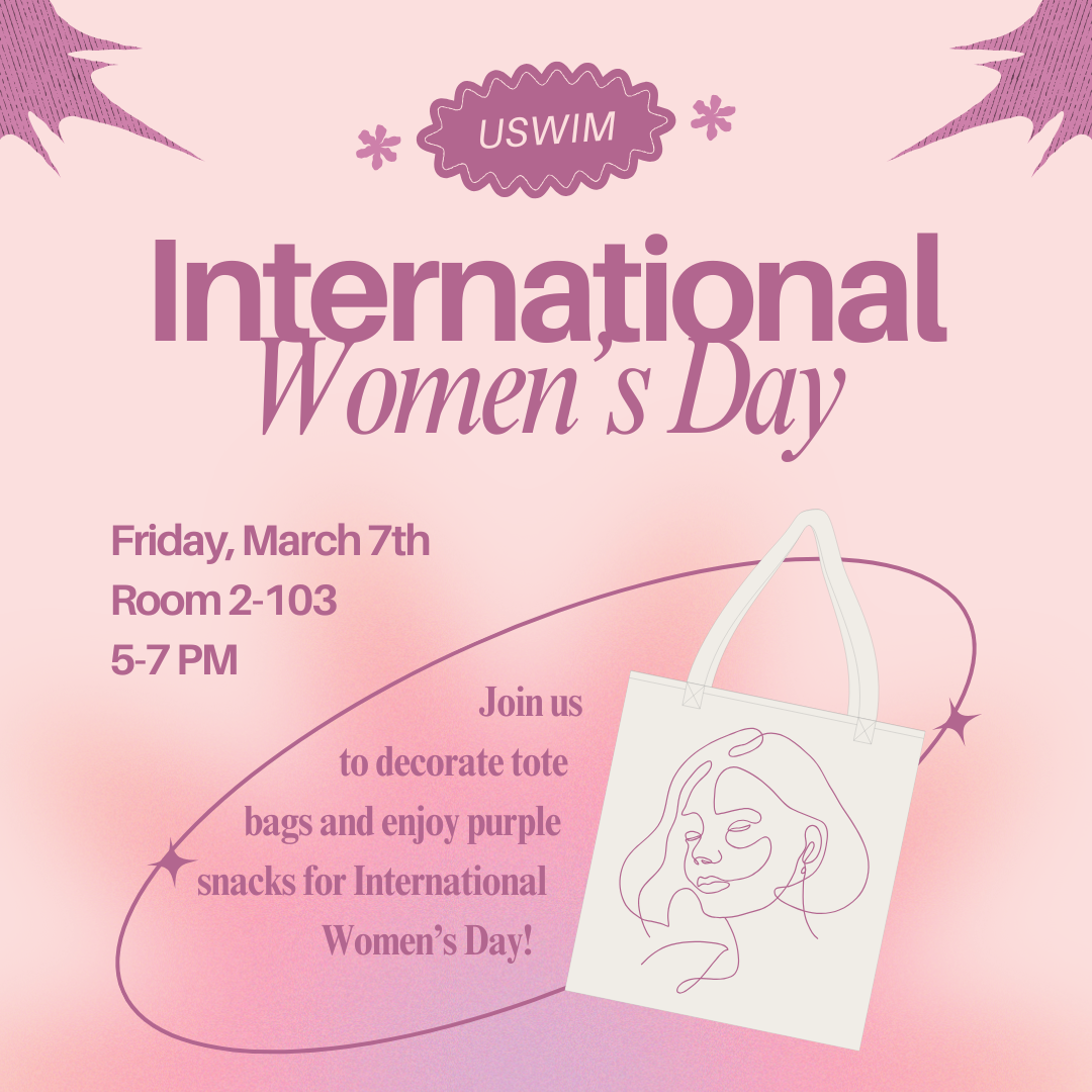 USWIM — IWD: Totes & Purple Snacks — Mar 7