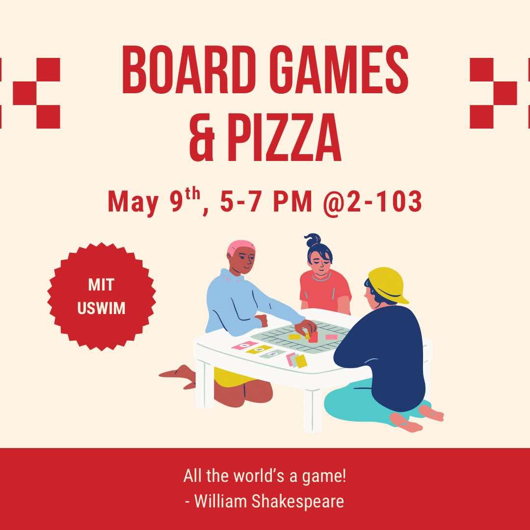 USWIM — Board Games & Pizza — May 9